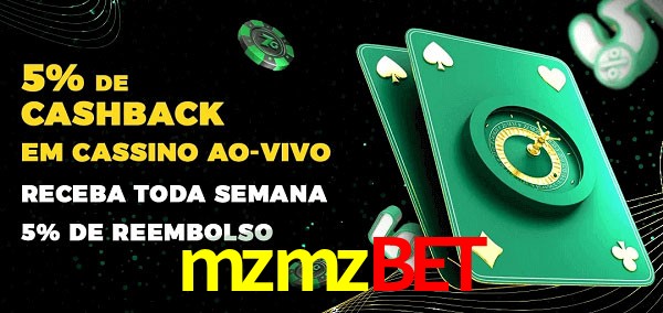 Promoções do cassino ao Vivo mzmzbet